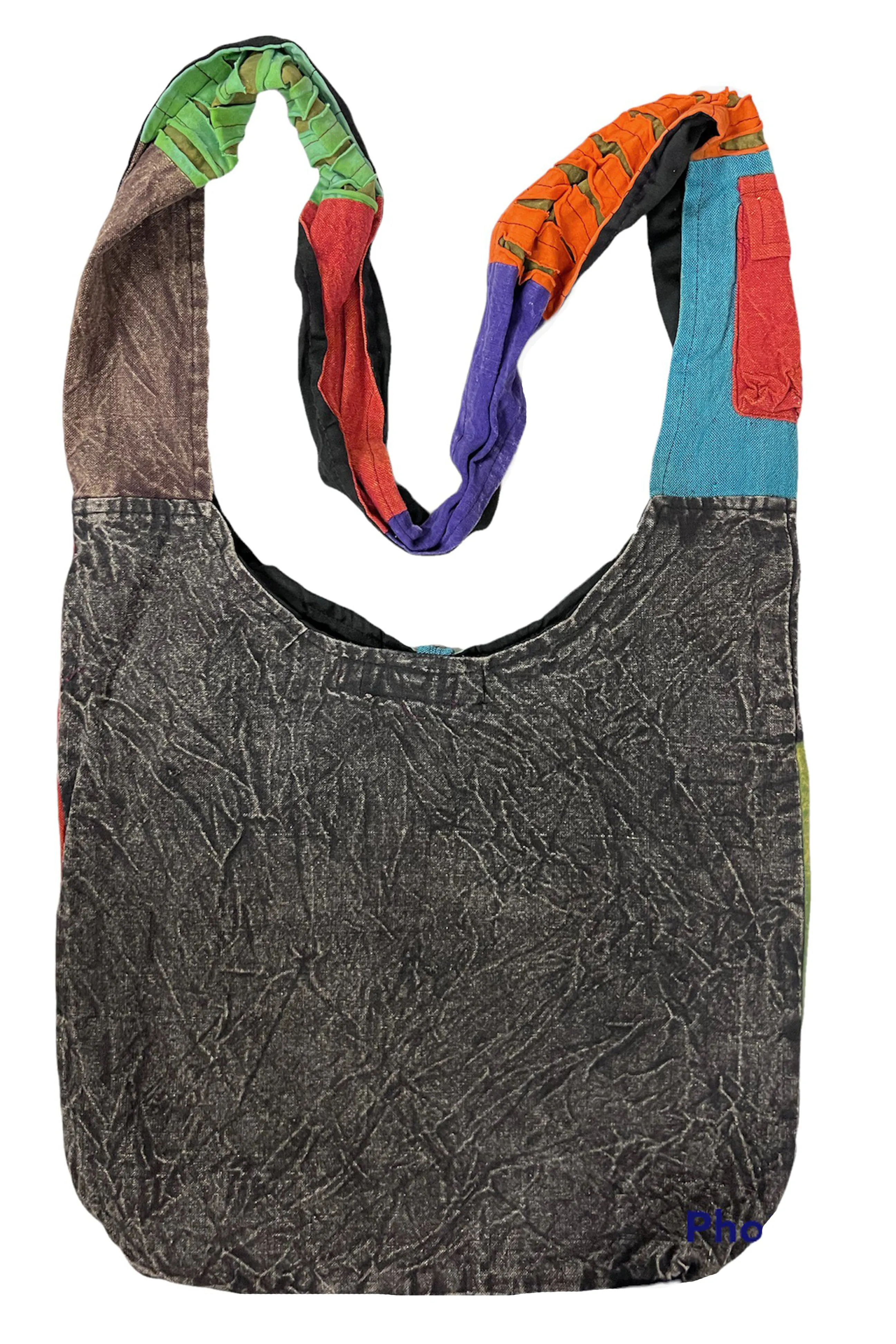 26 Patchwork Razor Cut Cotton Tie Dye Shoulder Bohemian Messenger Bag Purse