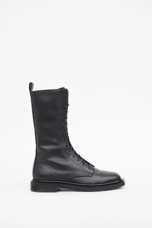 Black Ranger Lace Up Boot