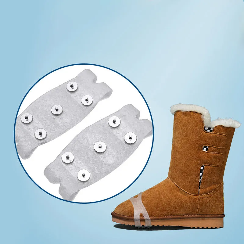 🎅Christmas warm sale💥5-Claw Anti-Skid Outdoor Gripper Shoe Covers❄️