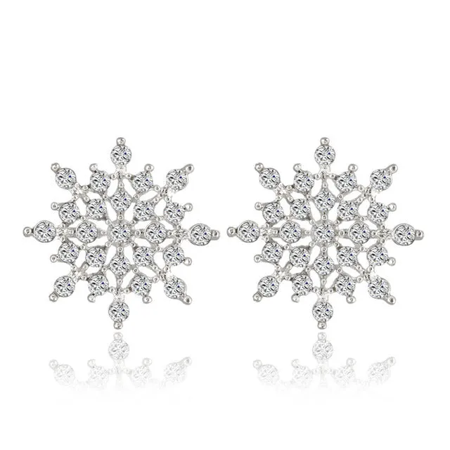 Crystal Snow Flake  Fashion Jewelry