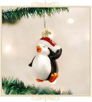 Dancing Penguin Ornament