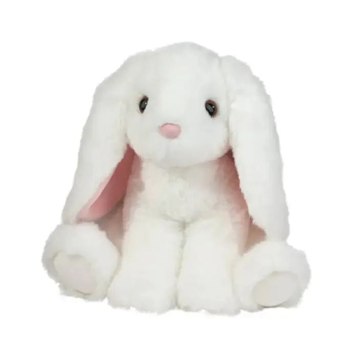 Douglas Maddie Soft White Bunny 8" Tall