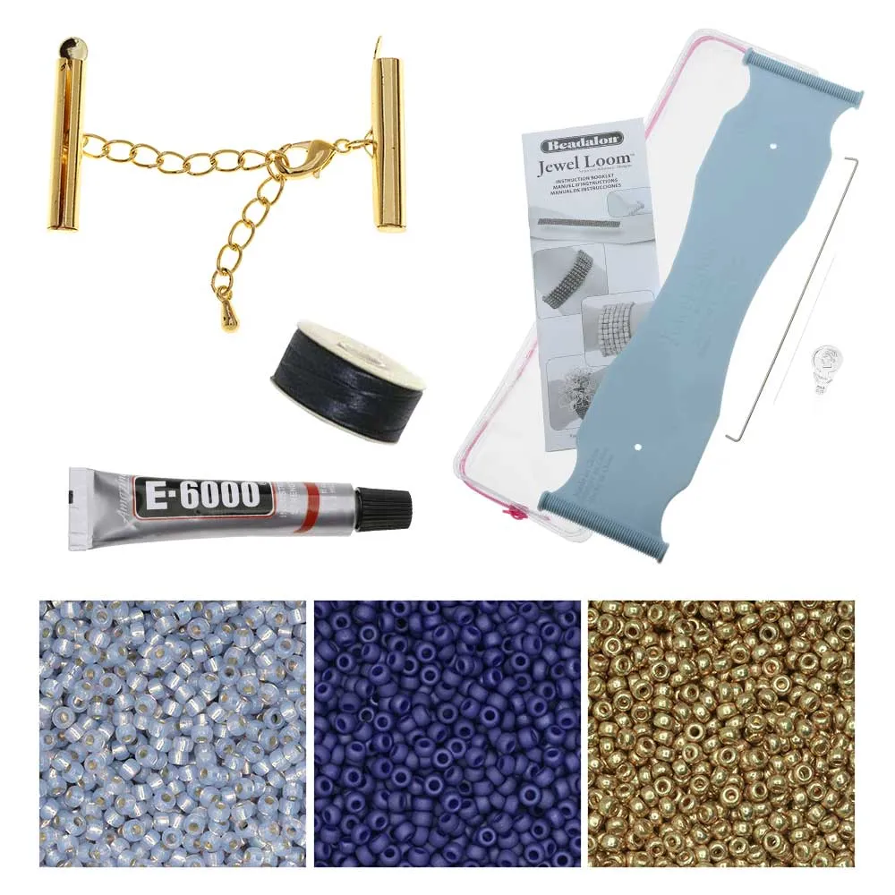 First Snow Loom Bracelet - Exclusive Beadaholique Jewelry Kit