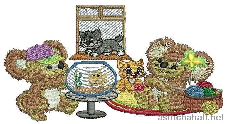 Fuzzy Feline Lovers