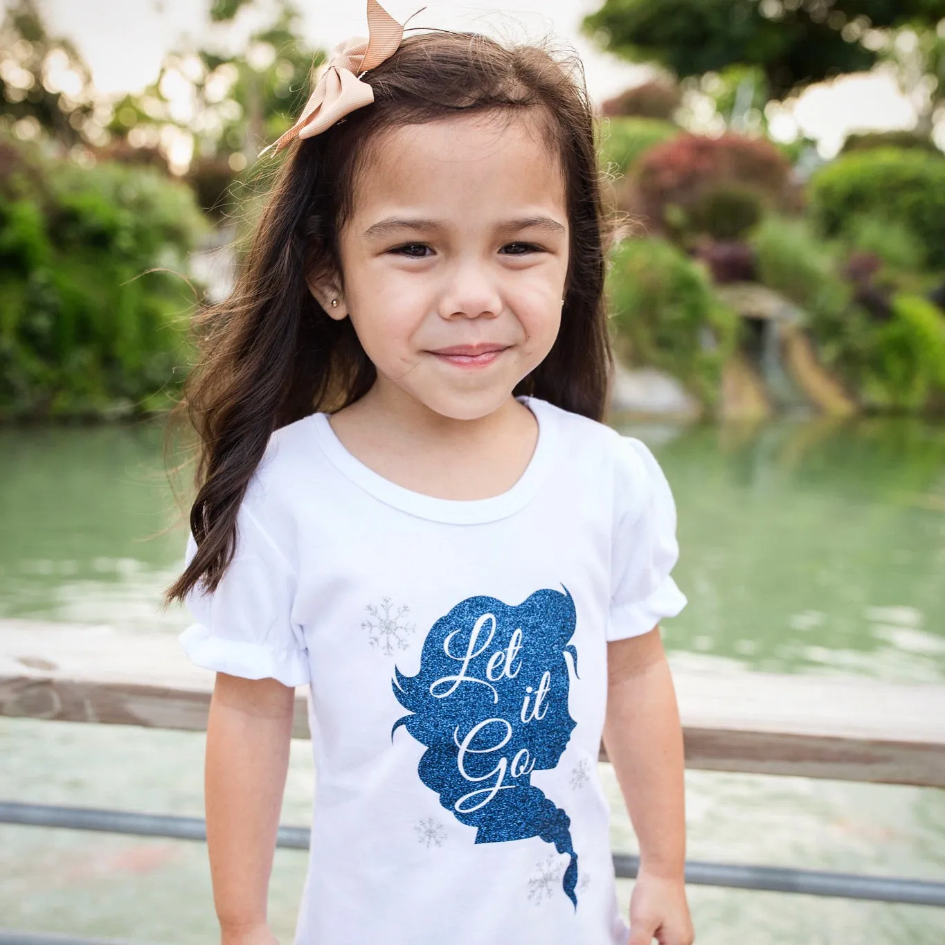 Glitter Snow Princess Shirt Only