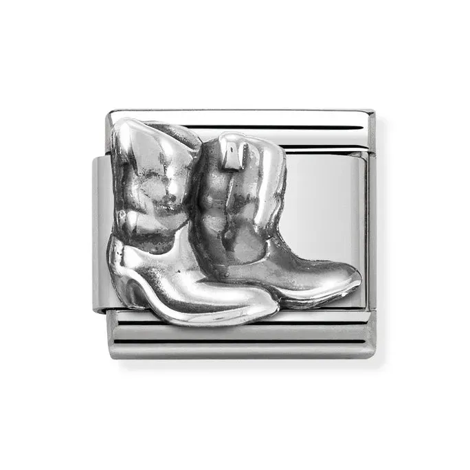 NOMINATION Classic Silver Boots Charm