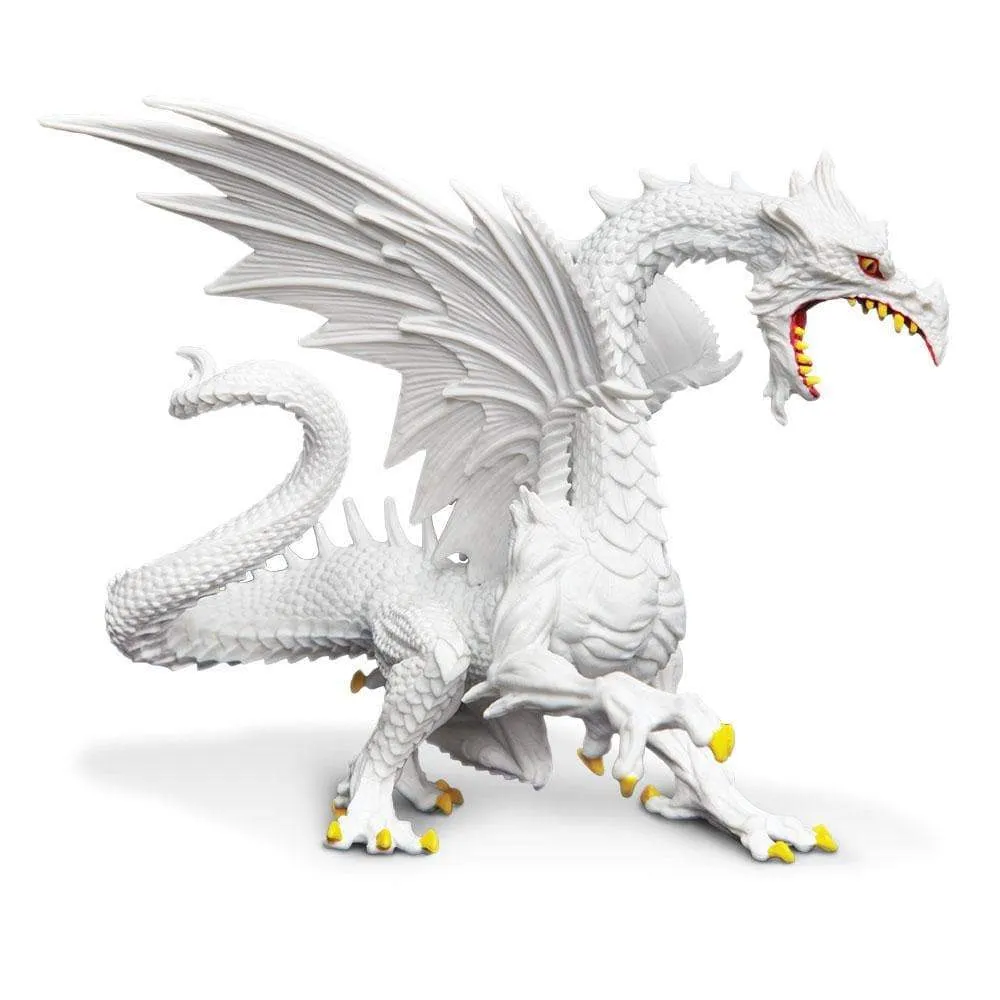 Safari Ltd. Painted Glow-in-the-Dark Snow Dragon