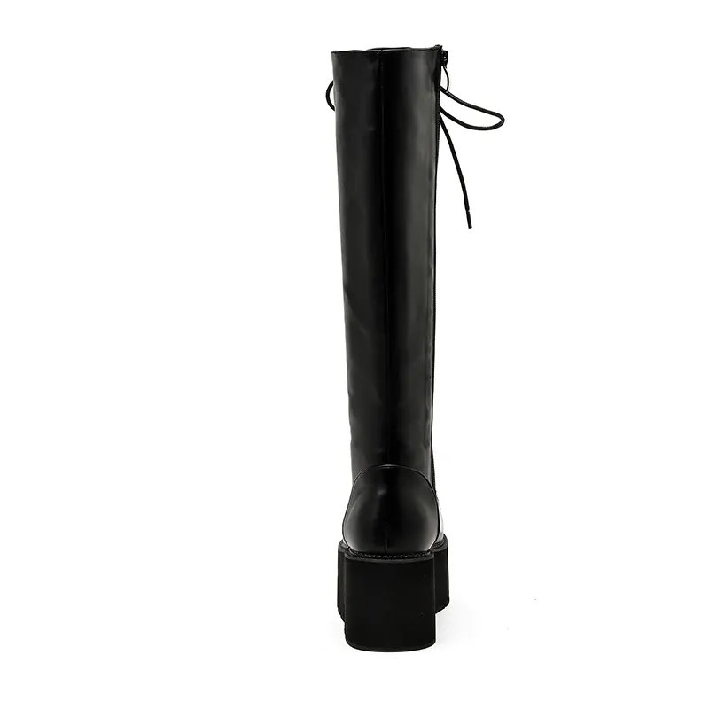 USS Shoes Camila Women's Long Lace Up Boots